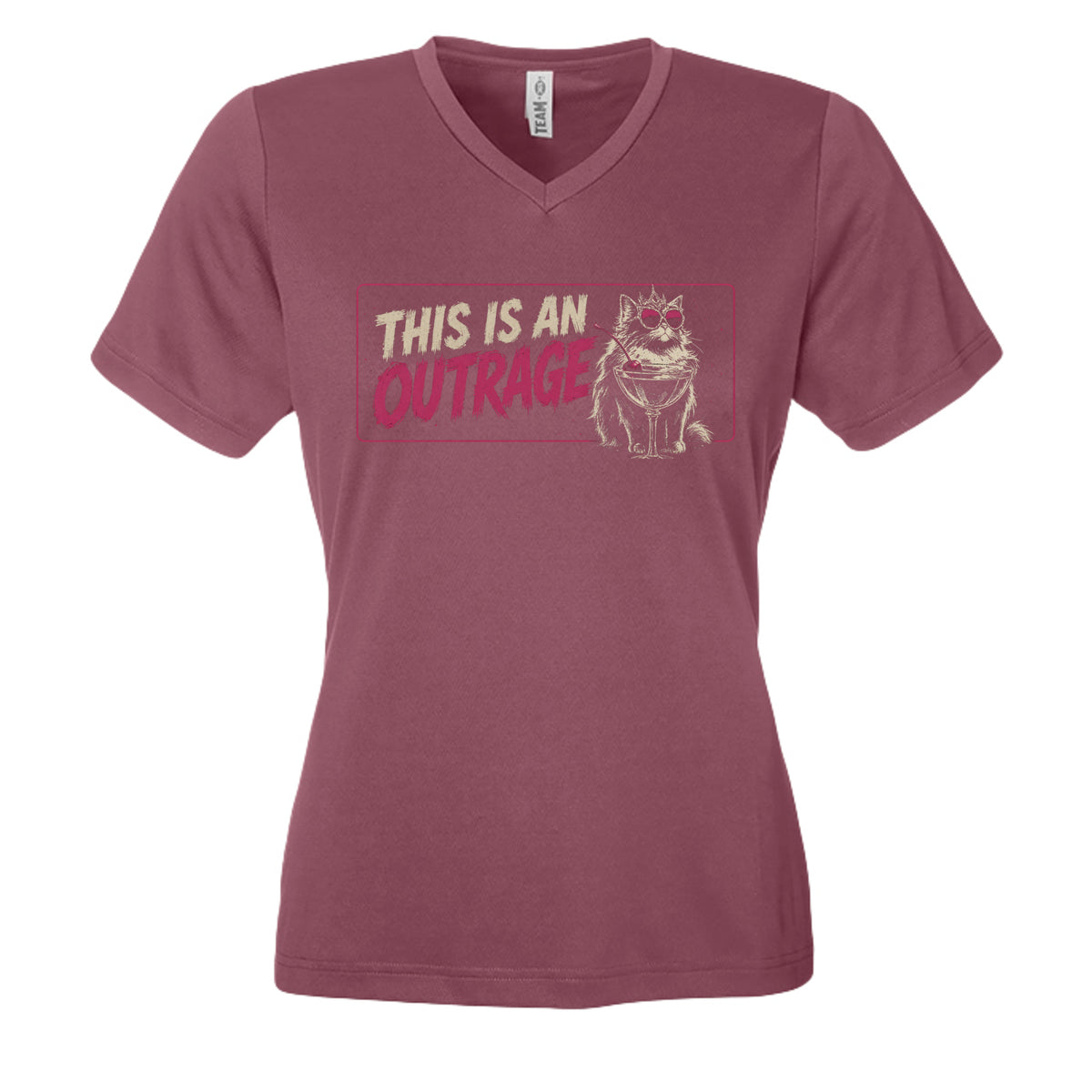Sport Dark Maroon - TT15W - FRONT