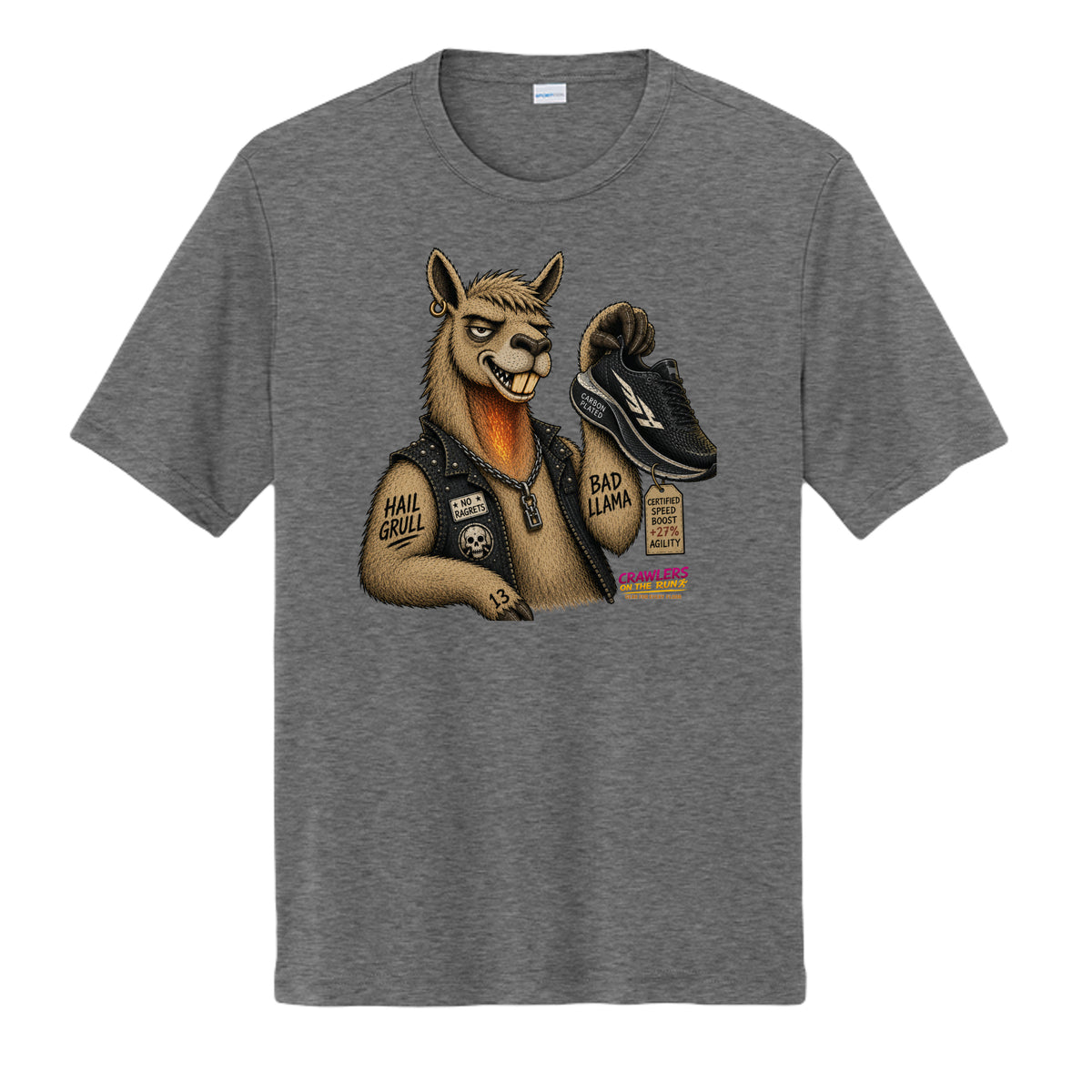 Iron Grey Heather - ST350 - FRONT